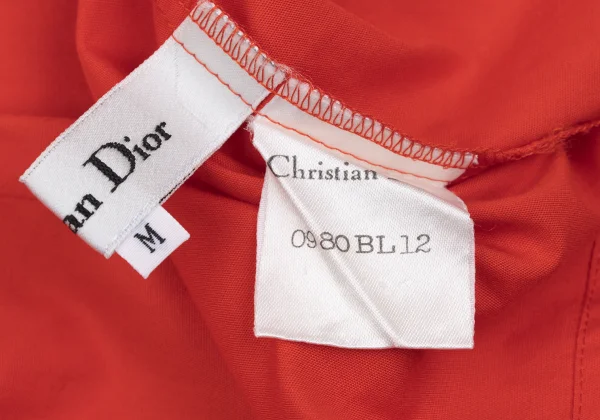 Christian Dior Logo Print Floral Embroidery Short Sleeve Shirt K-172707_016