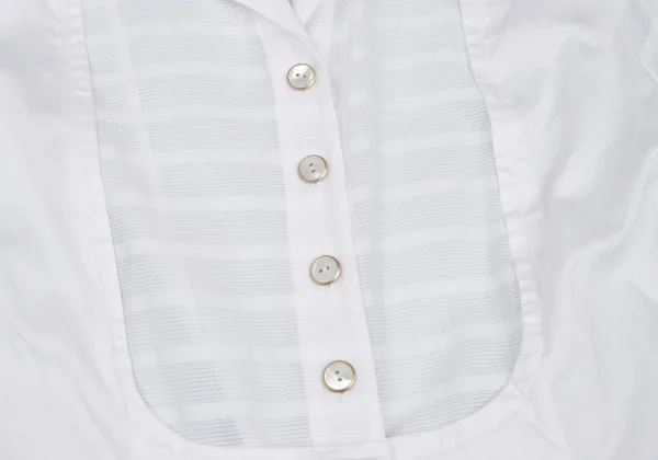 Christian Dior Sheer Switching Blouse K-172708_008