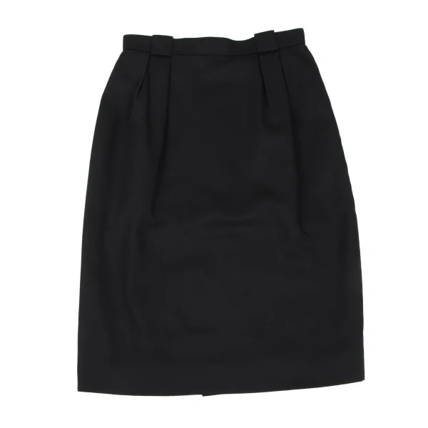 Christian Dior Poly Cotton Front Slit Skirt K-172709_002