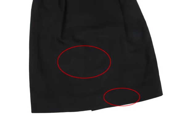 Christian Dior Poly Cotton Front Slit Skirt K-172709_006