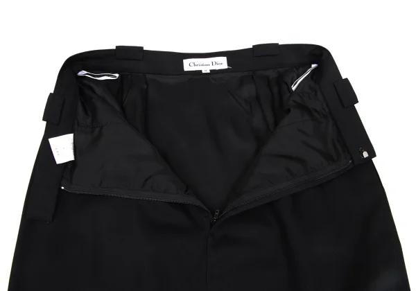 Christian Dior Poly Cotton Front Slit Skirt K-172709_011