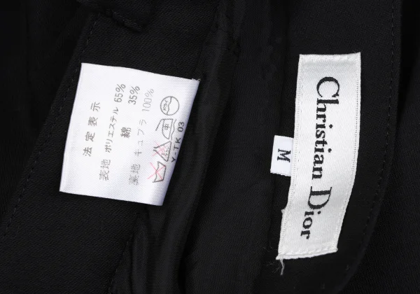 Christian Dior Poly Cotton Front Slit Skirt K-172709_017