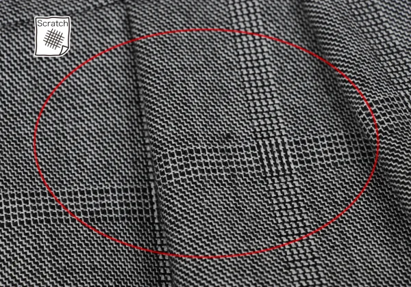 Christian Dior Wool Rayon Glen Check Skirt K-172713_004