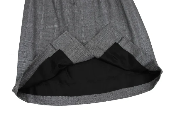 Christian Dior Wool Rayon Glen Check Jacket & Skirt K-172714_018