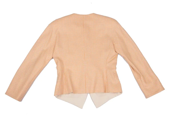 Christian Dior Wool Silk Check Weave Jacket & Skirt K-172717_011