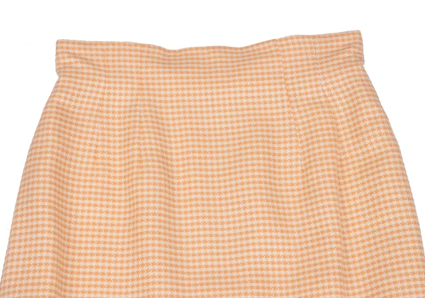 Christian Dior Wool Silk Check Weave Jacket & Skirt K-172717_014
