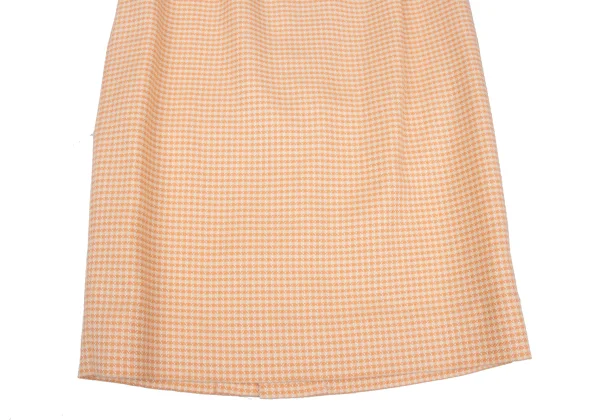 Christian Dior Wool Silk Check Weave Jacket & Skirt K-172717_015