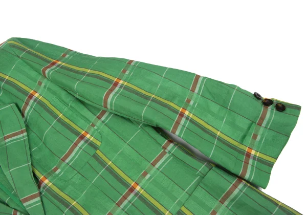 Christian Dior SPORTS Linen Madras Check Jacket K-172718_009