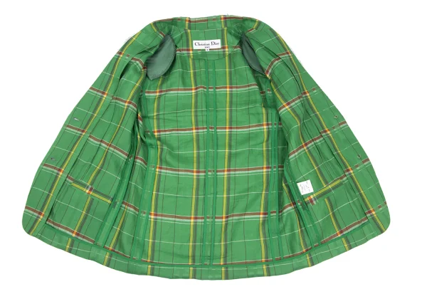Christian Dior SPORTS Linen Madras Check Jacket K-172718_013