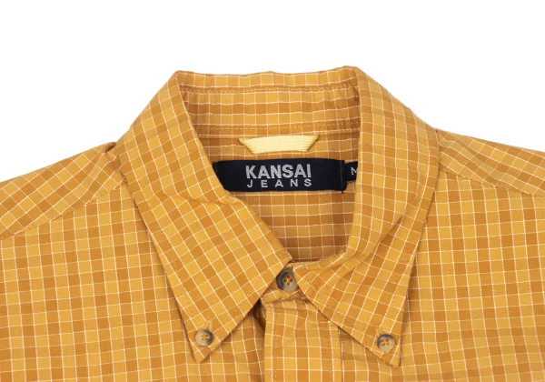 KANSAI JEANS Cotton Check Short Sleeve Shirt K-172719_003