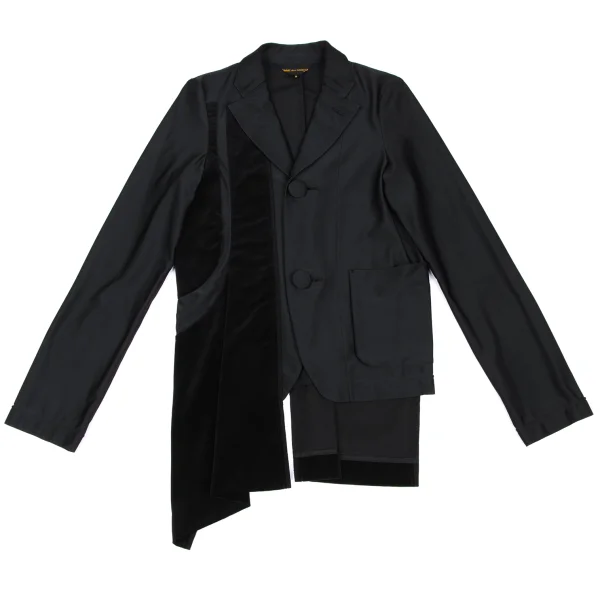 COMME des GARCONS Velour Switching Stretch Jacket K-172721_002