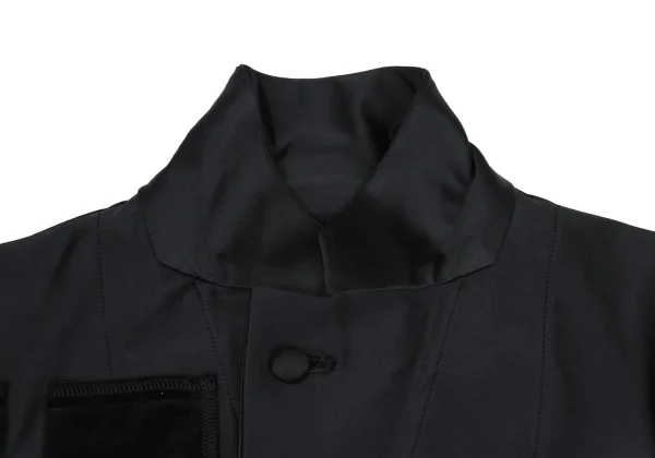 COMME des GARCONS Velour Switching Stretch Jacket K-172721_007