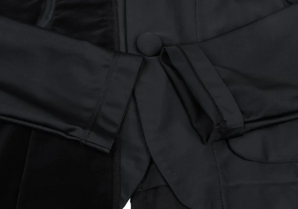 COMME des GARCONS Velour Switching Stretch Jacket K-172721_010