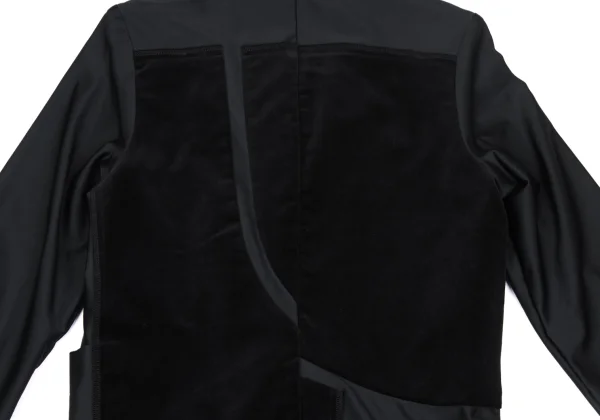 COMME des GARCONS Velour Switching Stretch Jacket K-172721_015