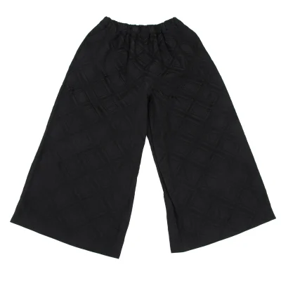 COMME des GARCONS Check Jacquard Cropped Pants