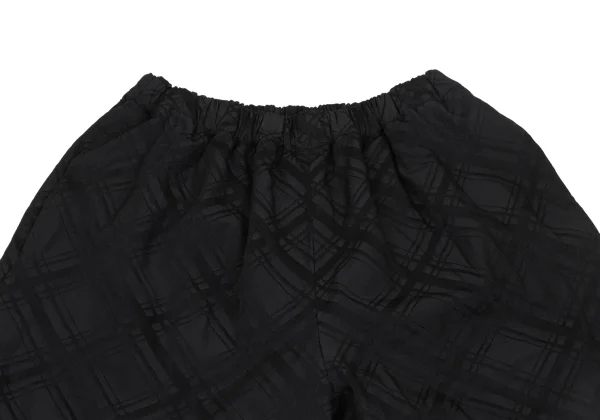 COMME des GARCONS Check Jacquard Cropped Pants K-172724_002