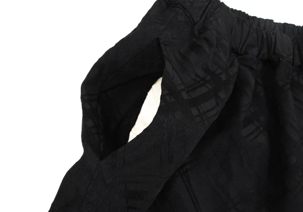 COMME des GARCONS Check Jacquard Cropped Pants K-172724_003