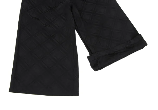 COMME des GARCONS Check Jacquard Cropped Pants K-172724_007