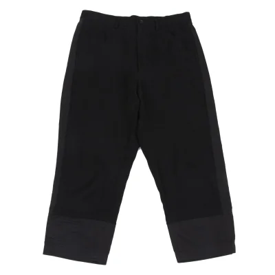 BLACK COMME des GARCONS Switching Cropped Pants
