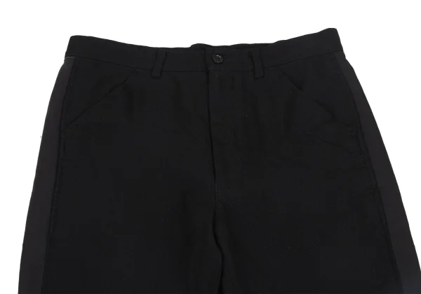 BLACK COMME des GARCONS Switching Cropped Pants K-172726_002