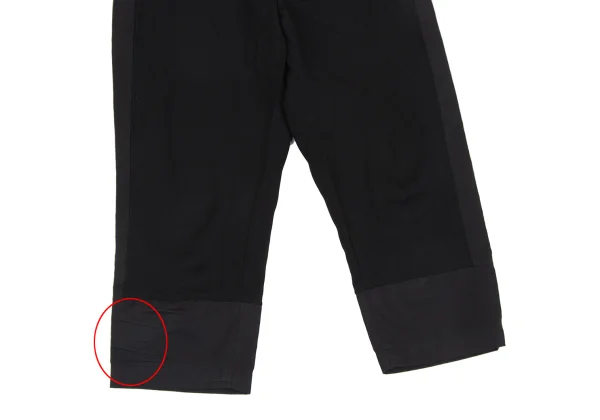 BLACK COMME des GARCONS Switching Cropped Pants K-172726_008
