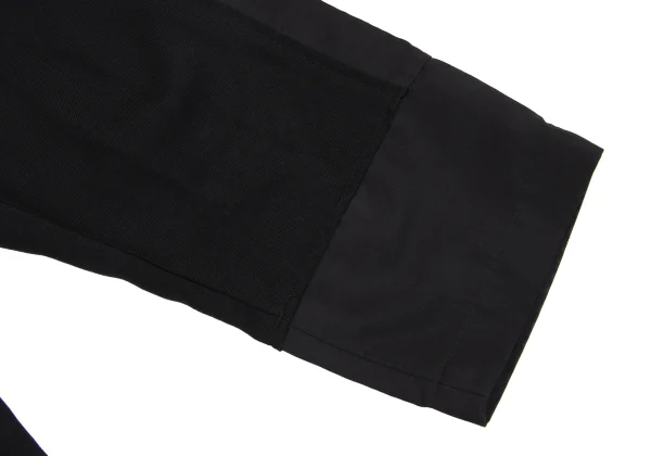 BLACK COMME des GARCONS Switching Cropped Pants K-172726_010