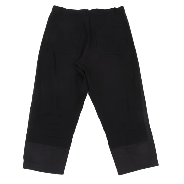 BLACK COMME des GARCONS Switching Cropped Pants K-172726_012