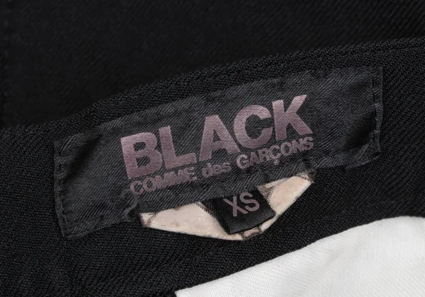 BLACK COMME des GARCONS Switching Cropped Pants K-172726_015