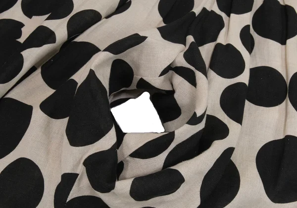 COMME des GARCONS Dot Print Hole Design Skirt Pants K-172727_007