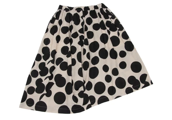 COMME des GARCONS Dot Print Hole Design Skirt Pants K-172727_010