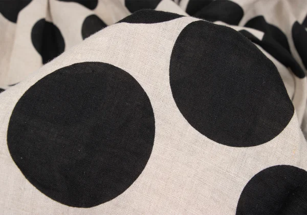 COMME des GARCONS Dot Print Hole Design Skirt Pants K-172727_012
