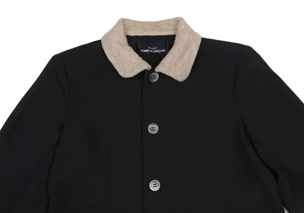 tricot COMME des GARCONS Knit Collar Switching Jacket K-172733_003