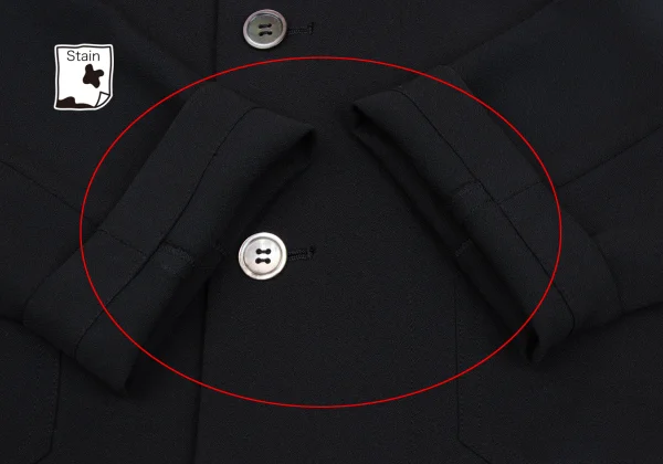 tricot COMME des GARCONS Knit Collar Switching Jacket K-172733_011