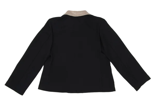 tricot COMME des GARCONS Knit Collar Switching Jacket K-172733_015
