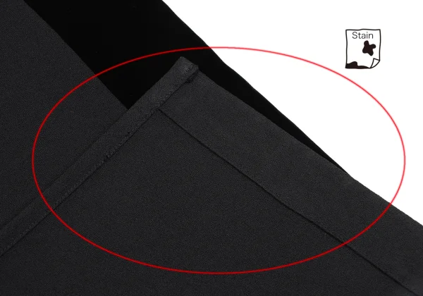 tricot COMME des GARCONS Side Velour Switching Long Skirt K-172735_013