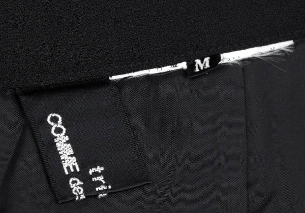 tricot COMME des GARCONS Side Velour Switching Long Skirt K-172735_017
