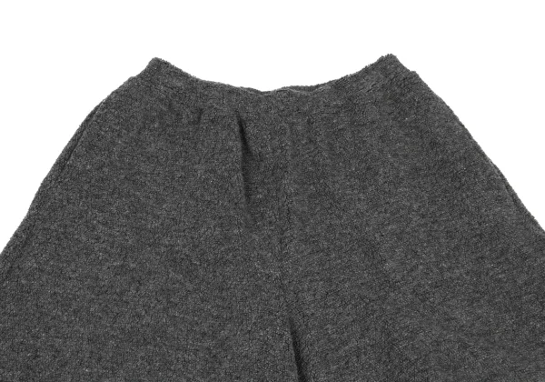 gomme Pile Hem Dot Switching Cropped Pants K-172737_002