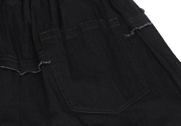 gomme Cutting Cotton Wide Pants K-172739_010
