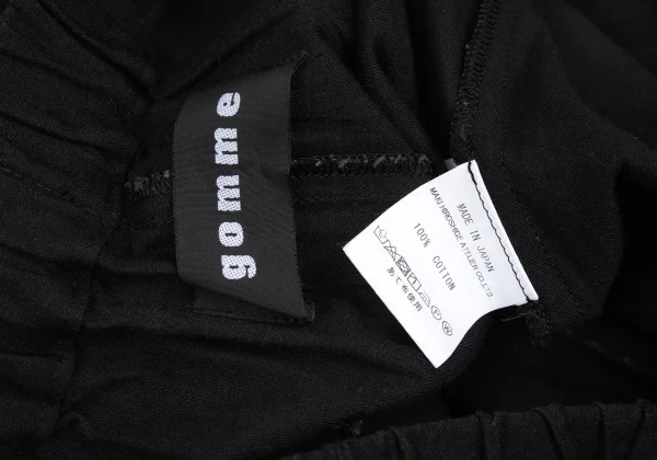 gomme Cutting Cotton Wide Pants K-172739_012