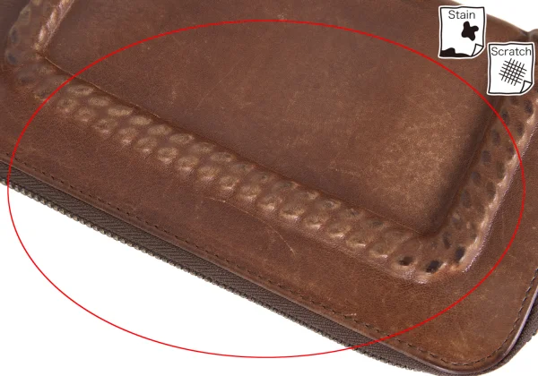 Jean Paul GAULTIER Leather Rope Embossed Long Wallet K-172740_008