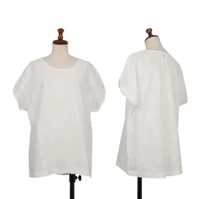 ASHA BY MDS Embroidery Pull Over Blouse