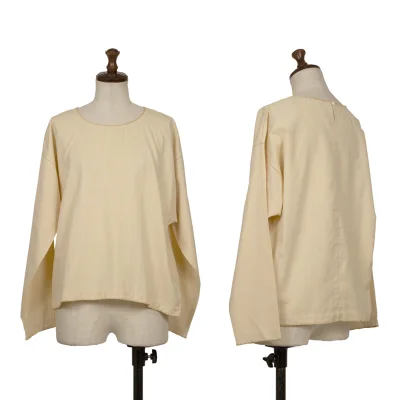 ASHA BY MDS Cotton Wood Beads Design Blouse