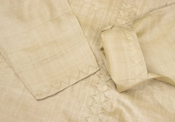 ASHA BY MDS Patch Design Silk Blouse K-172748_007