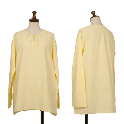 ASHA BY MDS Cotton Patch Design Skipper Blouse