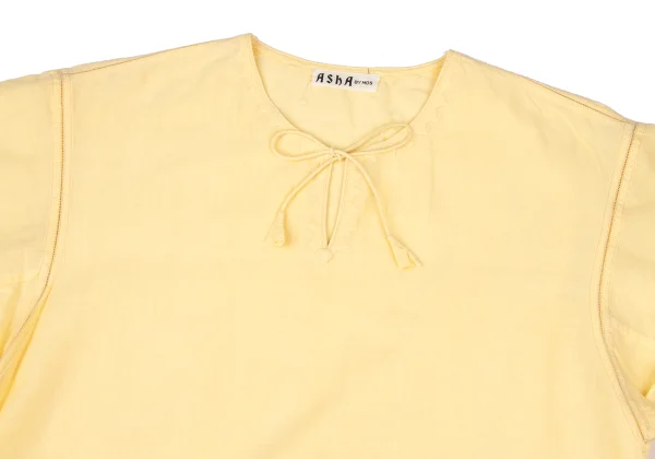 ASHA BY MDS Cotton Patch Design Skipper Blouse K-172752_003