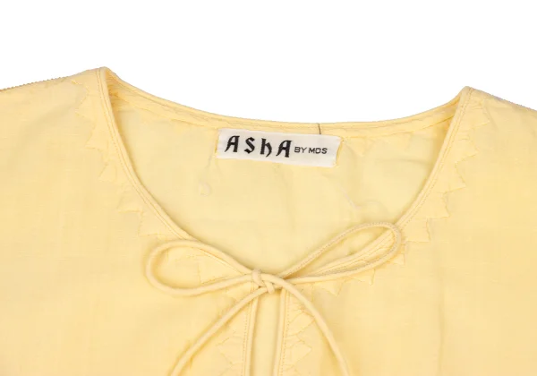ASHA BY MDS Cotton Patch Design Skipper Blouse K-172752_004
