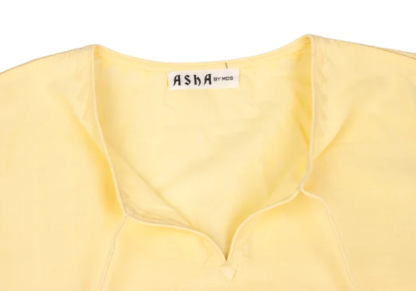 ASHA BY MDS Cotton Patch Design Skipper Blouse K-172752_007