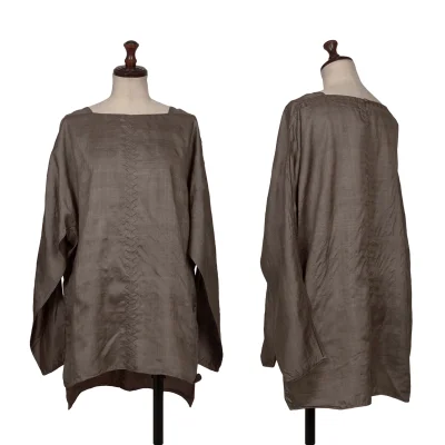 ASHA BY MDS Silk Zigzag Stitch Blouse