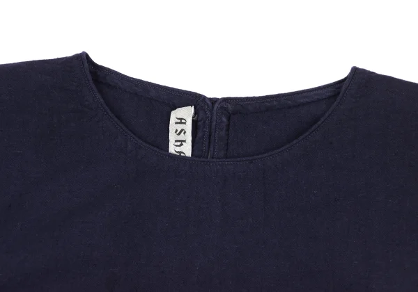 ASHA BY MDS Dyed Stitch Design Cotton Short Sleeve Blouse K-172757_003