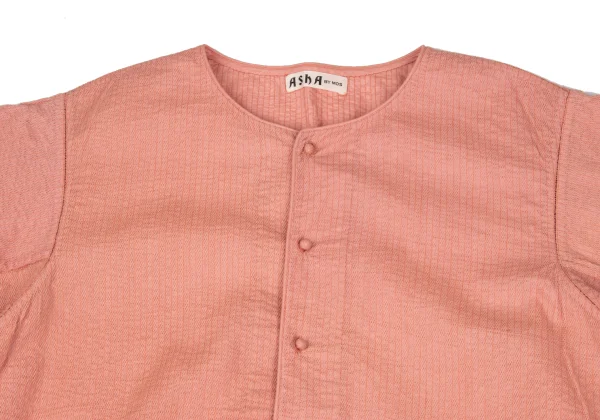 ASHA BY MDS Cotton Striped Weave Blouse K-172758_003